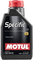 Фото Motul Specific 17 5W-30 1 л (109840/102301)