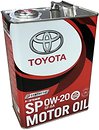 Фото Toyota Motor Oil Synthetic SP/GF-6A 0W-20 4 л (08880-13205)