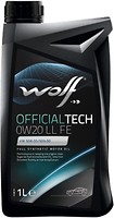 Фото Wolf Official Tech 0W-20 LL-FE 1 л (8331138)