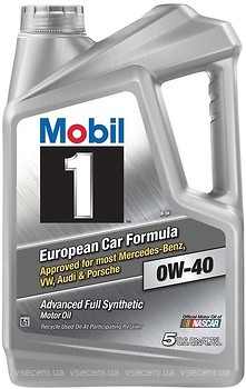 Фото Mobil 1 FS 0W-40 4.73 л