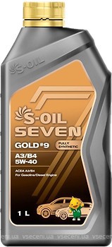 Фото S-Oil Seven Gold #9 A3/B4 5W-40 1 л