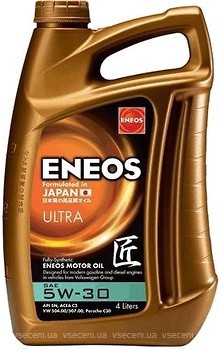 Фото Eneos Ultra SN C3 5W-30 4 л (EU0025301N)