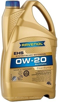 Фото Ravenol EHS 0W-20 4 л (1111113-004)