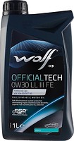 Фото Wolf OfficialTech 0W-30 LL III FE 1 л (1044342)