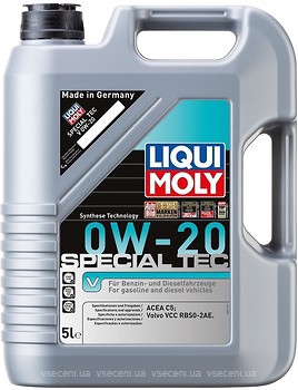 Фото Liqui Moly Special Tec V 0W-20 5 л (20632)