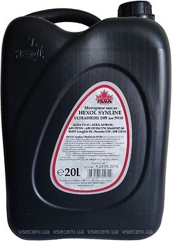 Фото Hexol Synline UltraDiesel DPF 5W-30 20 л