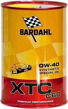 Фото Bardahl XTC C60 0W-40 1 л (300040)