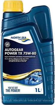 Фото North Sea Lubricants Autogear Power TX 75W-80 1 л
