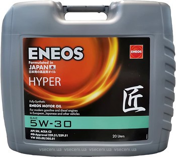 Фото Eneos Hyper SN C3 5W-30 20 л (EU0030201N)