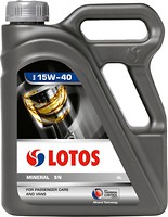 Фото Lotos Mineral SN 15W-40 4 л