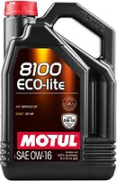 Фото Motul 8100 Eco-lite 0W-16 5 л (841051/110379)