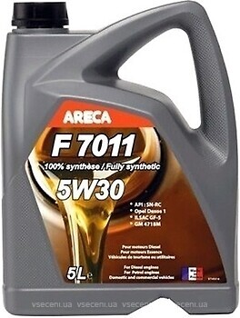Фото Areca F7011 5W-30 5 л