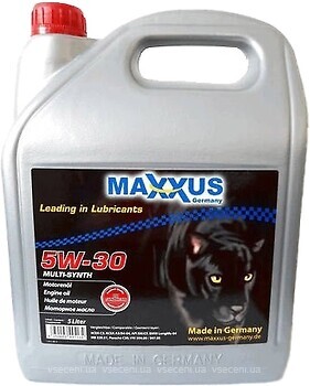 Фото Maxxus Multi Synth 5W-30 5 л (5W30MULTISYNTH005)