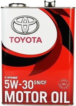 Фото Toyota Motor Oil SN 5W-30 4 л (08880-13705)