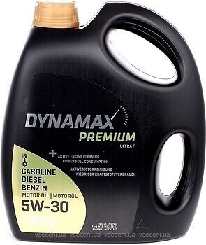 Фото Dynamax Premium Ultra F 5W-30 5 л (502038)