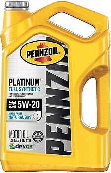 Фото Pennzoil Platinum Full Synthetic 5W-20 4.73 л