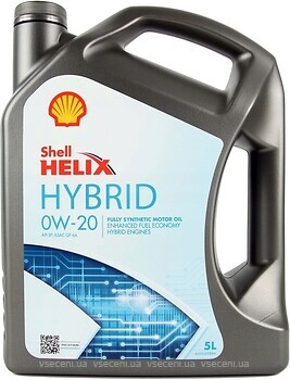 Фото Shell Hybrid SP GF-6A 0W-20 5 л