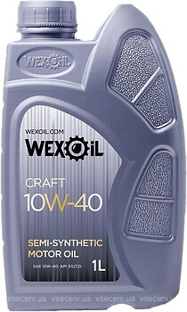 Фото Wexoil Craft 10W-40 SG/CD 1 л