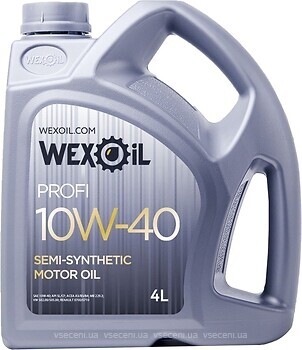 Фото Wexoil Profi 10W-40 SL/CF 4 л