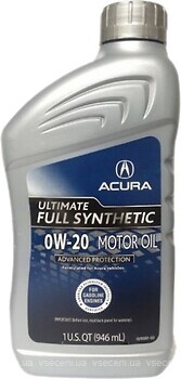 Фото Acura Ultimate FS 0W-20 0.946 л (08798-9073)