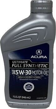 Фото Acura Ultimate FS 5W-30 0.946 л (08798-9143)