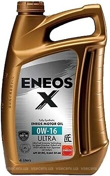 Фото Eneos Ultra X 0W-16 4 л (EU0020301N)