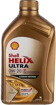 Фото Shell Helix Ultra SP 0W-20 1 л