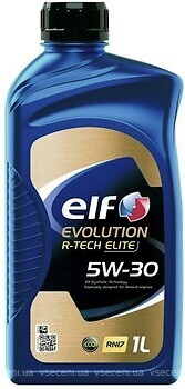 Фото Elf Evolution R-Tech Elite 5W-30 1 л (217612)
