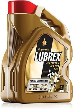 Фото Lubrex Velocity Nano MS 5W-30 4 л (1212713004)