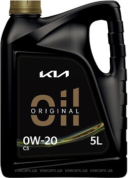 Фото Kia Original Oil 0W-20 C5 5 л (LP0420W20C505K)