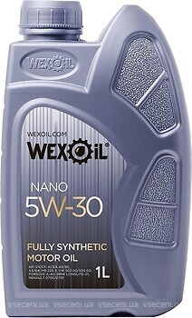 Фото Wexoil Nano 5W-30 SN/CF 1 л