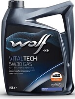 Фото Wolf VitalTech 5W-30 Gas 5 л (1049714)