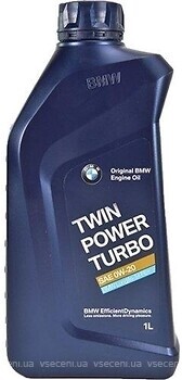 Фото BMW Twin Power Turbo Longlife-17 FE+ 0W-20 1 л (83212463697)