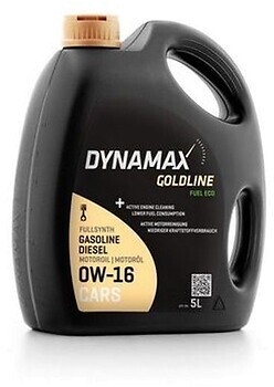 Фото Dynamax Goldline Fuel Eco 0W-16 5 л (502116)