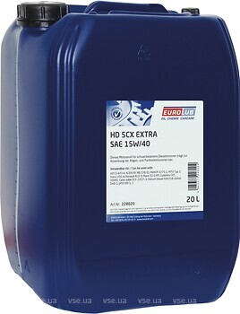 Фото Eurolub HD 5CX Extra 15W-40 20 л (228020)