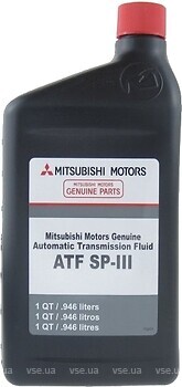 Фото Mitsubishi ATF SP-III (MZ320100) 1 л