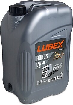 Фото Lubex Robus Pro 15W-40 20 л (019-0773-0020)