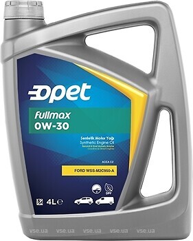 Фото Opet Fullmax 0W-30 4 л (601430640)