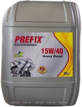 Фото Prefix Diesel API SN/CF-4 15W-40 20 л