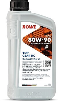 Фото ROWE Hightec Topgear 80W-90 HC 1 л (25000001099)