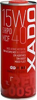 Фото Xado Atomic Oil 15W-40 SHPD MCF Red Boost 1 л (XA 26113)
