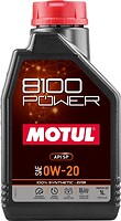 Фото Motul 8100 Power 0W-20 1 л (111798)