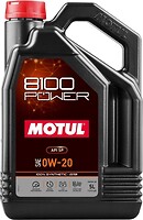 Фото Motul 8100 Power 0W-20 5 л (111799)