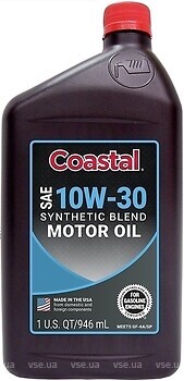 Фото Coastal Synthetic Blend 10W-30 0.946 л