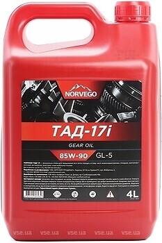 Фото Norvego ТАД-17і 85W-90 4 л