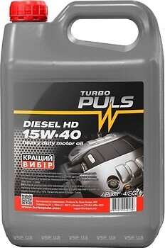 Фото Turbo Puls Diesel HD 15W-40 3.6 л