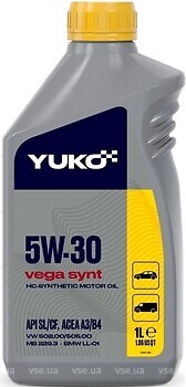 Фото Yuko Vega Synt 5W-30 1 л (024016)