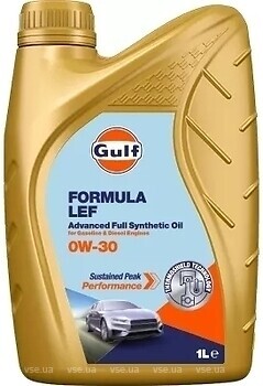 Фото Gulf Formula LEF 0W-30 1 л