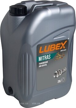 Фото Lubex Mitras AX HYP 80W-90 API GL-5 20 л (61787)