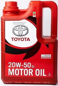 Фото Toyota SJ 20W-50 4 л